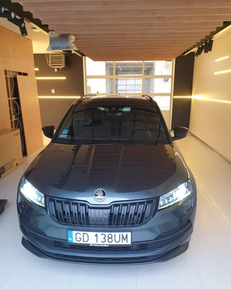 Skoda Karoq cena 115000 przebieg: 66000, rok produkcji 2019 z Gdańsk małe 137